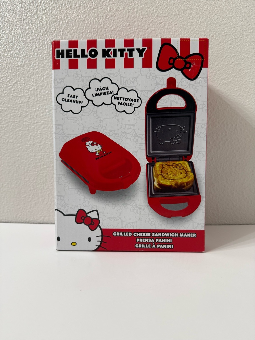 Hello Kitty Grilled Cheese Maker Panini Press New In Box